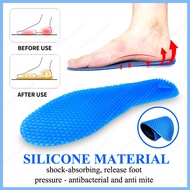 Silicone Soft Elasticity Sports Running Shoes Pad For Men Women Feet Care Shoes Pad