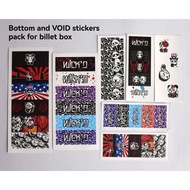 Billet box stickers bb保护贴纸 dotaio cthulhu底部贴纸