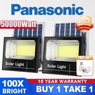 Solar light 50000W BUY 1 TAKE 1 lampu solar light outdoor waterproof  IP68 solar Street light