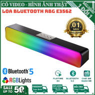 Loa Bluetooth Soundbar RGB E3562 - Loa Không Dây Âm Thanh Vòm Bass Cực Mạnh Tích Hợp Đèn LED Bảo Hàn