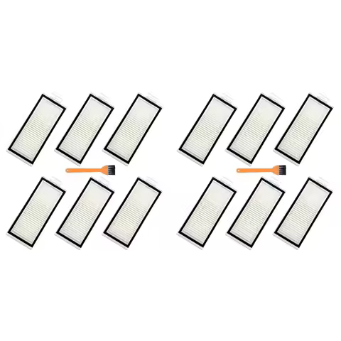 A98E-12X Filters Replacement Compatible For Roborock Q7 Max+,Q7,Q7+,Q7 Max,Q5 Pro+,Q5 Pro,Q8 Max,Q8
