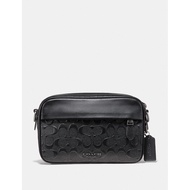 Coach Signature Leather Graham Cross Bag F50713