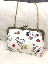 🎀18cm Snoopy  日本布 口金包 / 電話袋 Handmade  bag