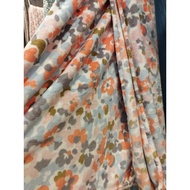 Throw Blanket Super Soft Flora Design  Kaison Selimut Gebu Corak Bunga Kaison