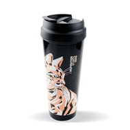 Bundanjai (Water Glass) CPA-Water Glass: Cat Pop Art Tumbler 24oz.-BK W90XH222 mm.
