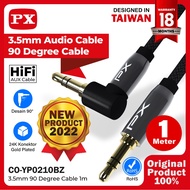 3.5mm male to male speaker aux audio cable 1 Meter PX CO-YP0210BZ