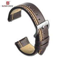 Naviforce Genuine Leather Strap Men’s Watch