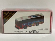 絕版 Takara Tomy Tomica Tokyo Disney Vehicle Collection Wrapping Bus Lilo &amp; Stitch 東京迪士尼 莉蘿和史迪仔 車仔