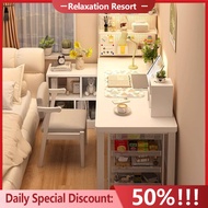 L Shape Table Corner Desk With Bookshelf Integrated Desk Corner Study Table Corner Office Desk L-Sha