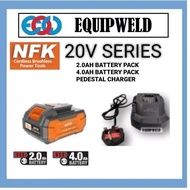NFK 20V SERIES 2.0AH / 4.0AH BATTERY PACK / PEDESTAL CHARGER DCA1 DCA-1