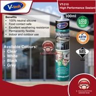 V-tech VT-210 Silicone High Performance Sealant 300ml
