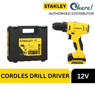 Stanley 12V Cordless Drill Driver 10mm SCD121S2K-B1
