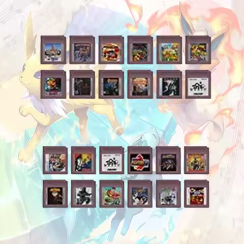 GBC Game Card 16 Bit Video Game Console Cartridge Meta Gear Metroid Ninja Gaiden Shadow Dracula Blad