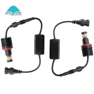 1 Pair 120W 12LED Car Angel Eye Marker Headlights Bulbs Lamps for  E82 E90 E92 E60 E61 E63 E89 X6 H8