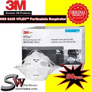 ORIGINAL 3M™ VFlex™ Particulate Respirator/Face Mask 9105,N95 # 50pcs