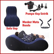 Portable Inflatable Air Sofa  Angin Dewasa Sofa  S-shaped Position Labor-saving Sitting Inflatable  
