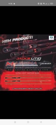 Joran Pancing Massima Reborn 662 UL Rod Jacks Lite by Jack Vision