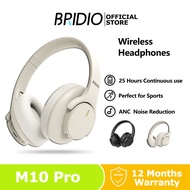Lenovo Bridio M10 Pro หูฟังครอบหู ANC เสียงชัด ไมโครโฟนคุณภาพสูง เชื่อมต่อ Bluetooth 5.4 เสียงรบกวน 