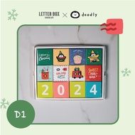 Letter Box - Christmas gift Christmas gift Chocolate 4x3