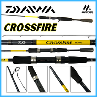 DAIWA Crossfire CFE PVC Pipe Baitcasting BC Spinning Fishing Rod Joran Pancing