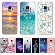 A24-Dust-free theme soft CPU Silicone Printing Anti-fall Back CoverIphone For Samsung Galaxy a6 2018/a8 2018/a8 2018 plus/j6 2018/s9