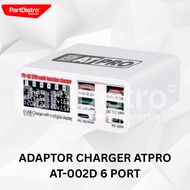 ATPRO AT-002D 6 PORT CHARGER ADAPTOR