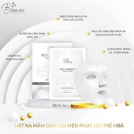 HỘP MẶT NẠ MẦM GẠO BARBIE SKIN 6 MIẾNG CẤP ẨM DƯỠNG DA CĂNG BÓNG TRẮNG HỒNG