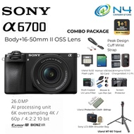 Sony a6700/A6700 Mirrorless Digital Camera With Lens ( Body & 16-50mm & 18-135mm ) ( 1+1 Year Sony M