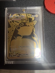 Pikachu VMAX 金色卡牌美版黑金比卡超