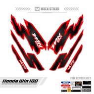 HONDA WIN STRIPING MTF 66/S WIN 100 STICKER/S WIN STICKER/S STICKER/S STREPING/S STIPING/S STRIPING/