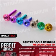 New Titanium Bolt M6 Drat 1 Probolt REBOLT Titanium QQV