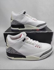 Air Jordan 3 White Cement Reimagined 做舊白水泥 男女同款