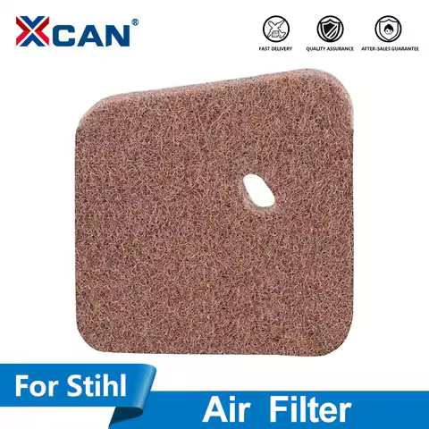 XCAN 1pc Trimmer Air Filter #4140-124-2800 for STIHL FS38 FS45 FS55 HS45 FC55 KM55 KM55R Grass Trimm