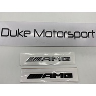 Mercedes AMG logo emblem universal chrome a class c class e class g class