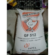NEW PAKAN AYAM BROILER GROWER GF 512 JAPFA COMFEED 50 KG