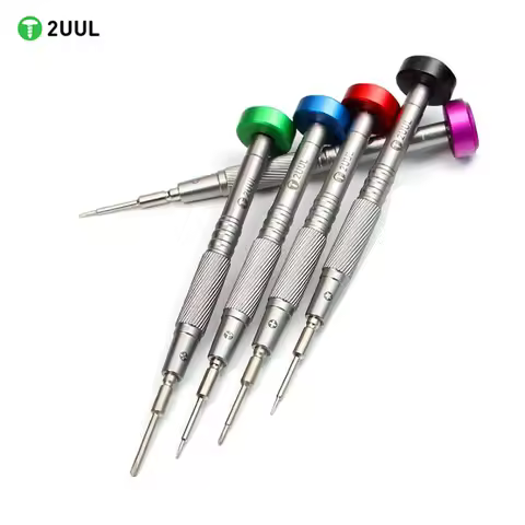 2UUL Precise Screwdriver Repair Bolt Driver For IPHONE Android Mobile Phone Clocks Watches LCD Scree