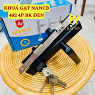 NANCB 402 alloy lever lock, brass heart for aluminum doors, wooden doors, 3x6 iron doors, system 700