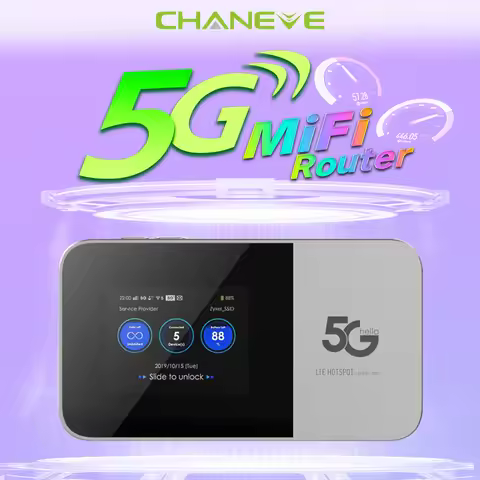 5G Pocket WiFi Router 5Ghz Dual Band Mobile LTE 4G Hotspot MiFi Car Broadband Access Point Modem WLA