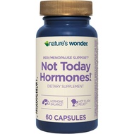 Nature's Wonder Not Today Hormones EstroG-100 Menopause Support 60 Caps