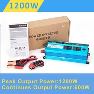 3000W Car  Inverter Power Voltage Convertor Transformer DC 48V To AC 220V Solar Double LCD Display 4