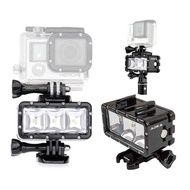 G o p r Waterproof Fill Light h e 5/4 L E D Photography Mountain Dog S J 0 Xiaoyi Sports Camera Divi