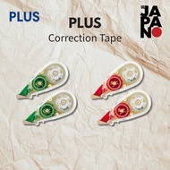 Plus Correction Tape Whiper Puchi Cream Tape 2.5mm 4mm 5mm 6mm WH-812Y WH-814Y WH-815Y WH-816Y ×2