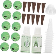 POPETPOP 1 Set Growing Kit Indoor Hydroponic Gardening Systems Plant Growing Container Hydroponic Kit Hydroponic Pots Grow for Hydroponics Humidity Dome Net Pots