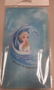 迪士尼 冰雪奇緣(愛莎) 膠口罩套/多用途夾;Disney Frozen Elsa "Mask/Multi-utility"folder)