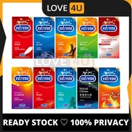 LOVE4U Extreme Condom Durex Mutual Climax Together Love Jeans Feel Ultra Thin Excita Ribbed Pleasure