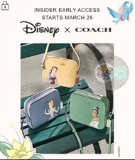 2021 Coach outlet 🌟Disney Princess x Coach 斜揹袋仔