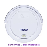 IROVA K5A Essential Robot Vacuum Floor Cleaner with Dry Microfiber Mop Cloth