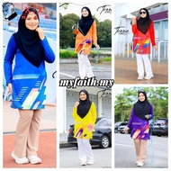 Tshirt Muslimah Jersey Baju Muslimah Long Sleeve Baju Jersey Muslimah Sublimation Baju Muslimah Vira