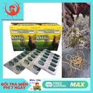 ASTIG sỗ lãi 99% CÁC LOAI GIUN cho gà đá.xổ giun cho gà chọinhập khẩu chính hãng Philippines + tẩy g