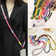 Crossbody phone strap outdoor phone lanyard long braided neck strap strong and durable phone strap
